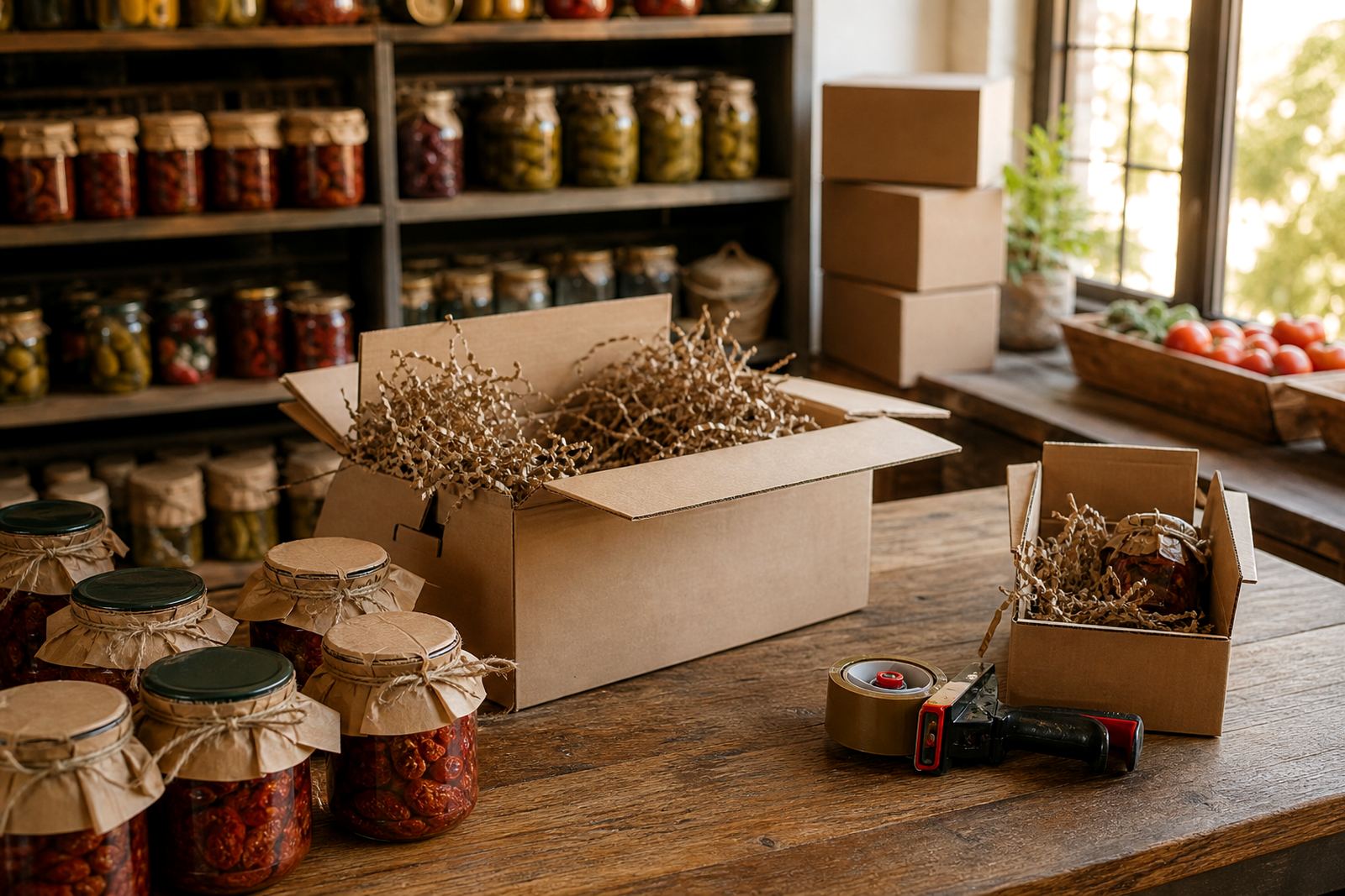 Packing Courier Orders
