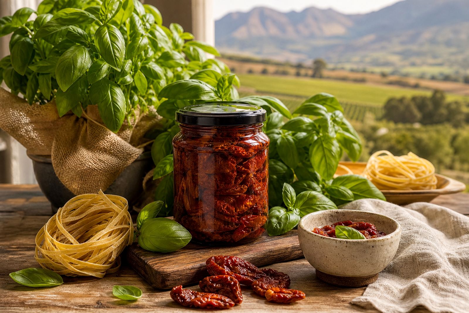 Basil Sun-Dried Tomato
