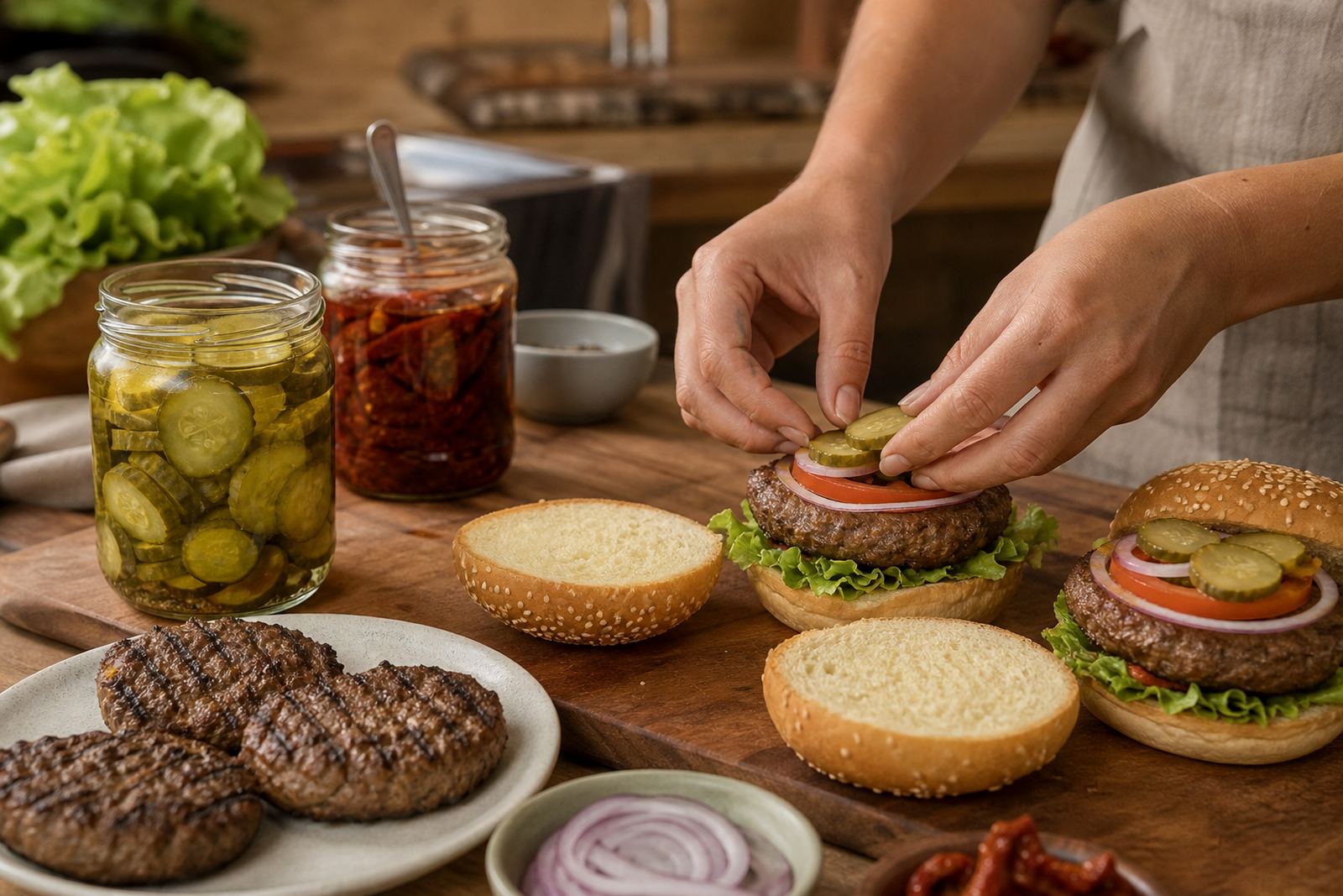 Burger Pickle Slices