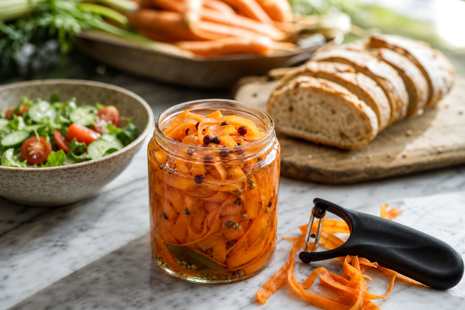 Carrot Ribbon Pickles