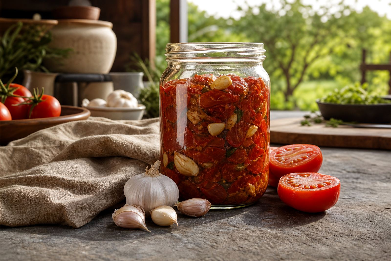 Garlic Sun-Dried Tomato