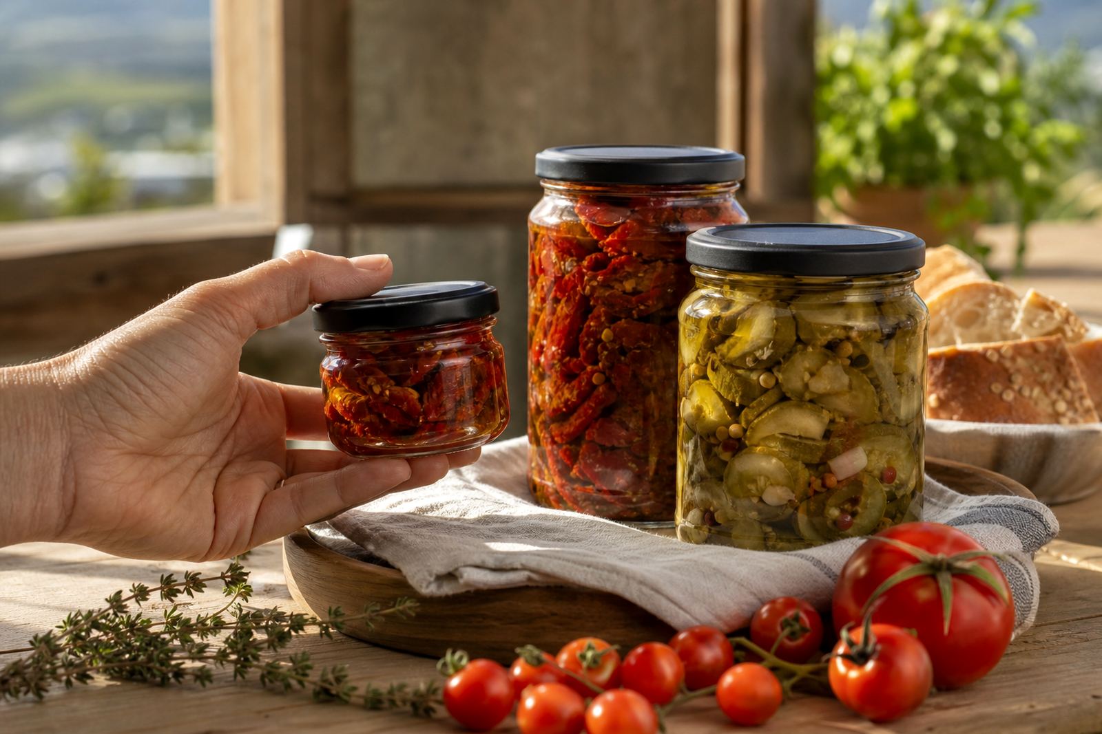 Mini Tomato Jar