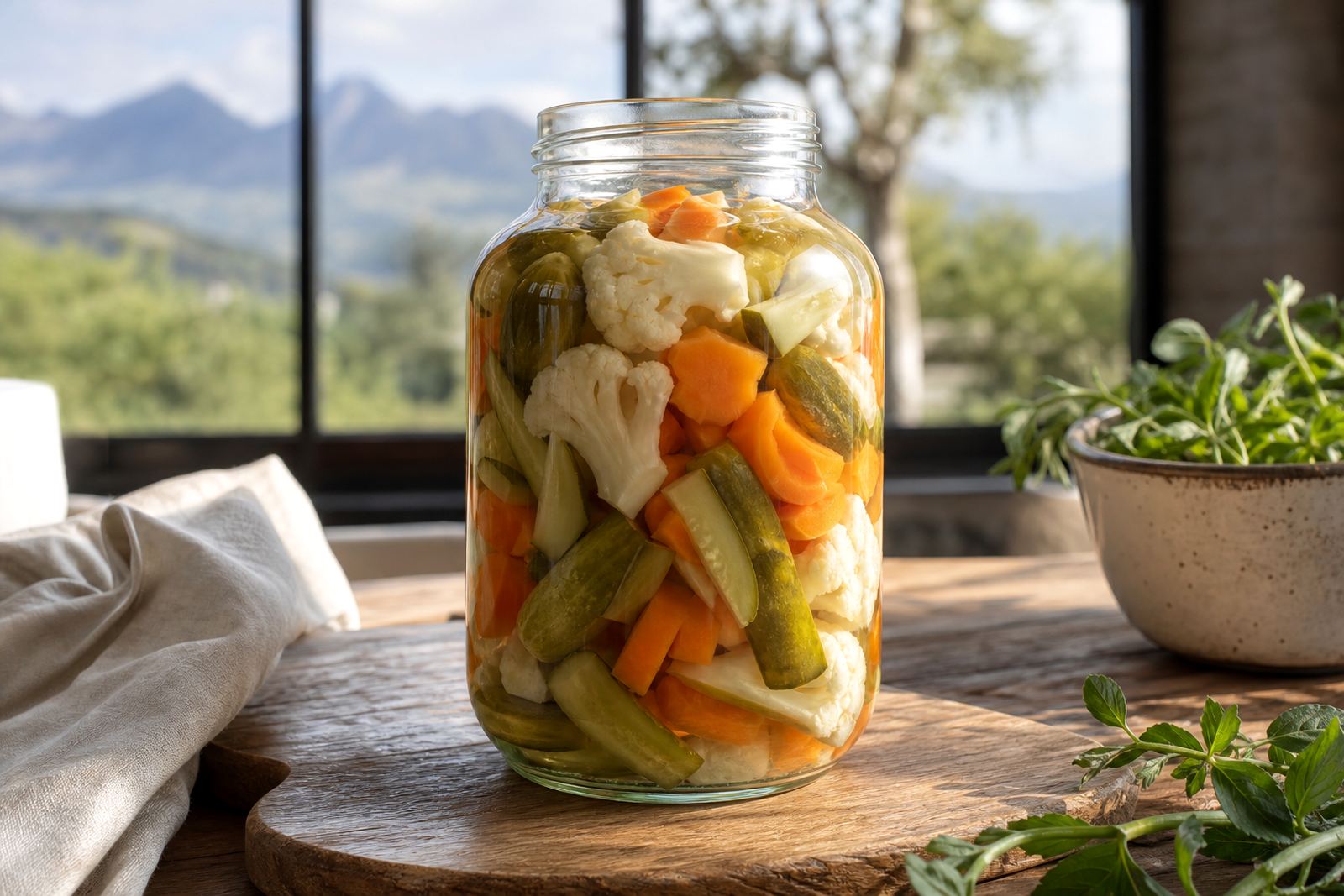 Mixed Vegetable Pickles