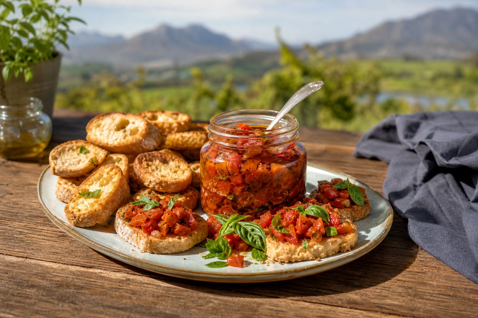 Tomato Bruschetta Style