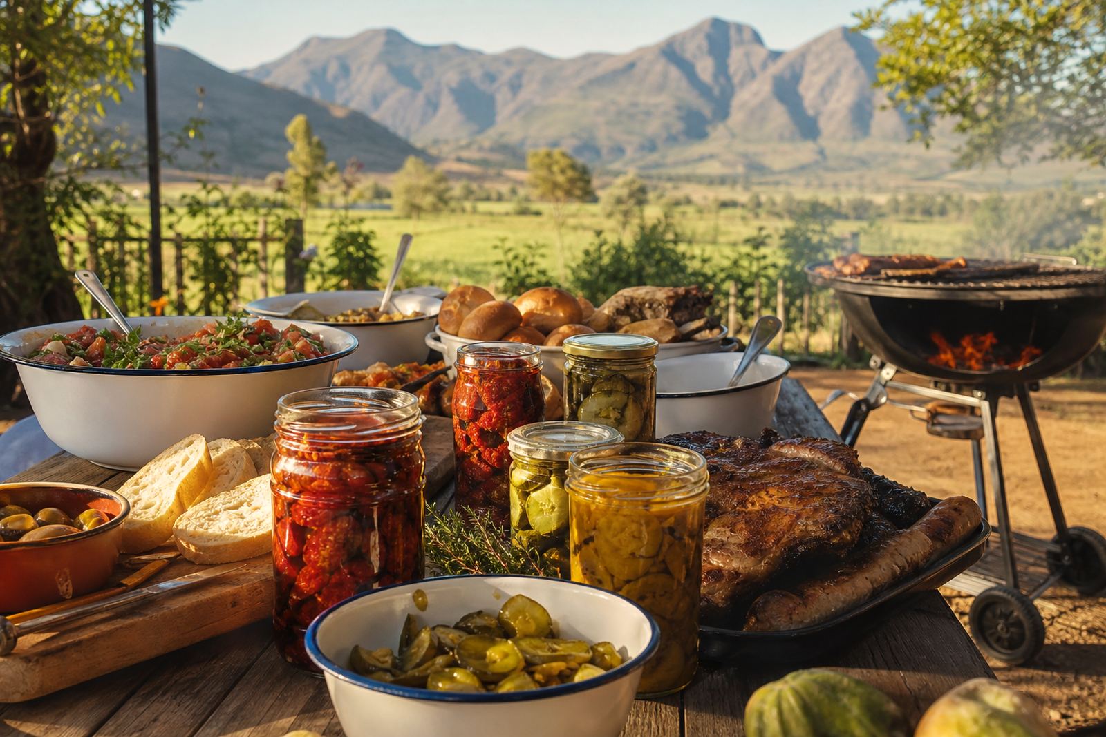 Braai Table Sides